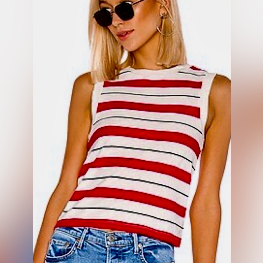 All Saints striped tank women’s size S